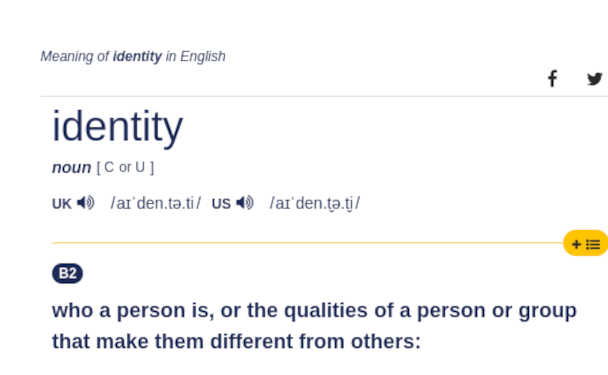 Identity and security