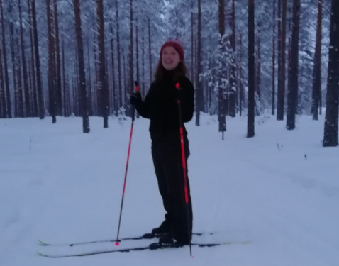 Skiing in Finland