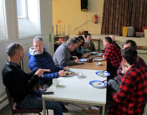 Bury Permaculture lunch