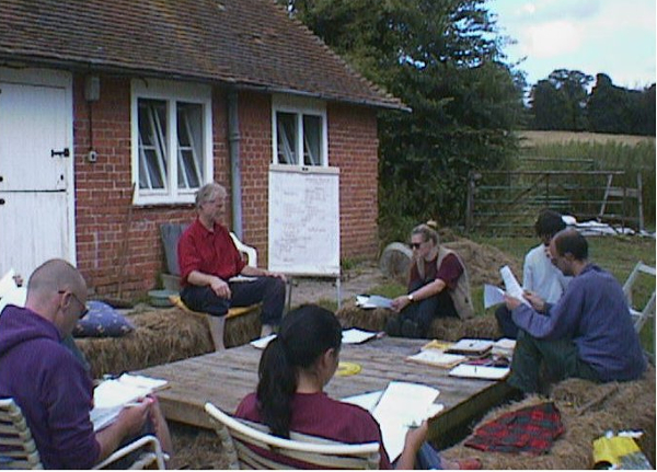 Permaculture diploma at Braziers Park