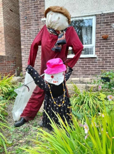 Pitsmoor scarecrows