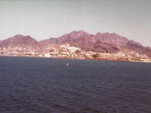 Aden from the sea, 1975